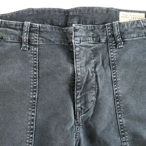 Nili Lotan~Cropped Military Pants in Carbon~8